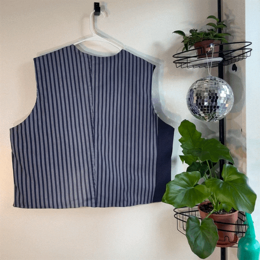Reversible handmade vest