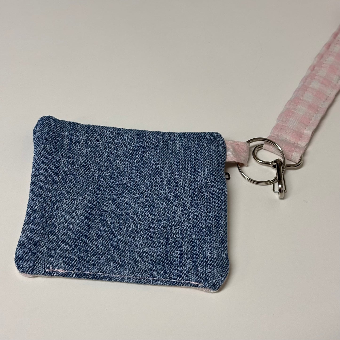 Levi’s Denim & Plaid Zip Wallet & Wristlet Set