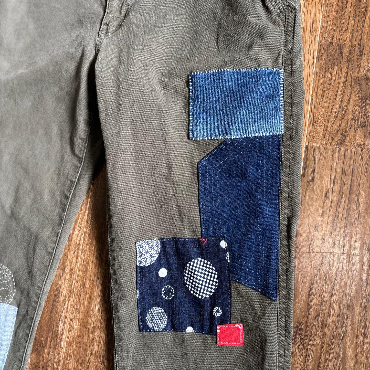 Sashiko/Patchwork Jeans