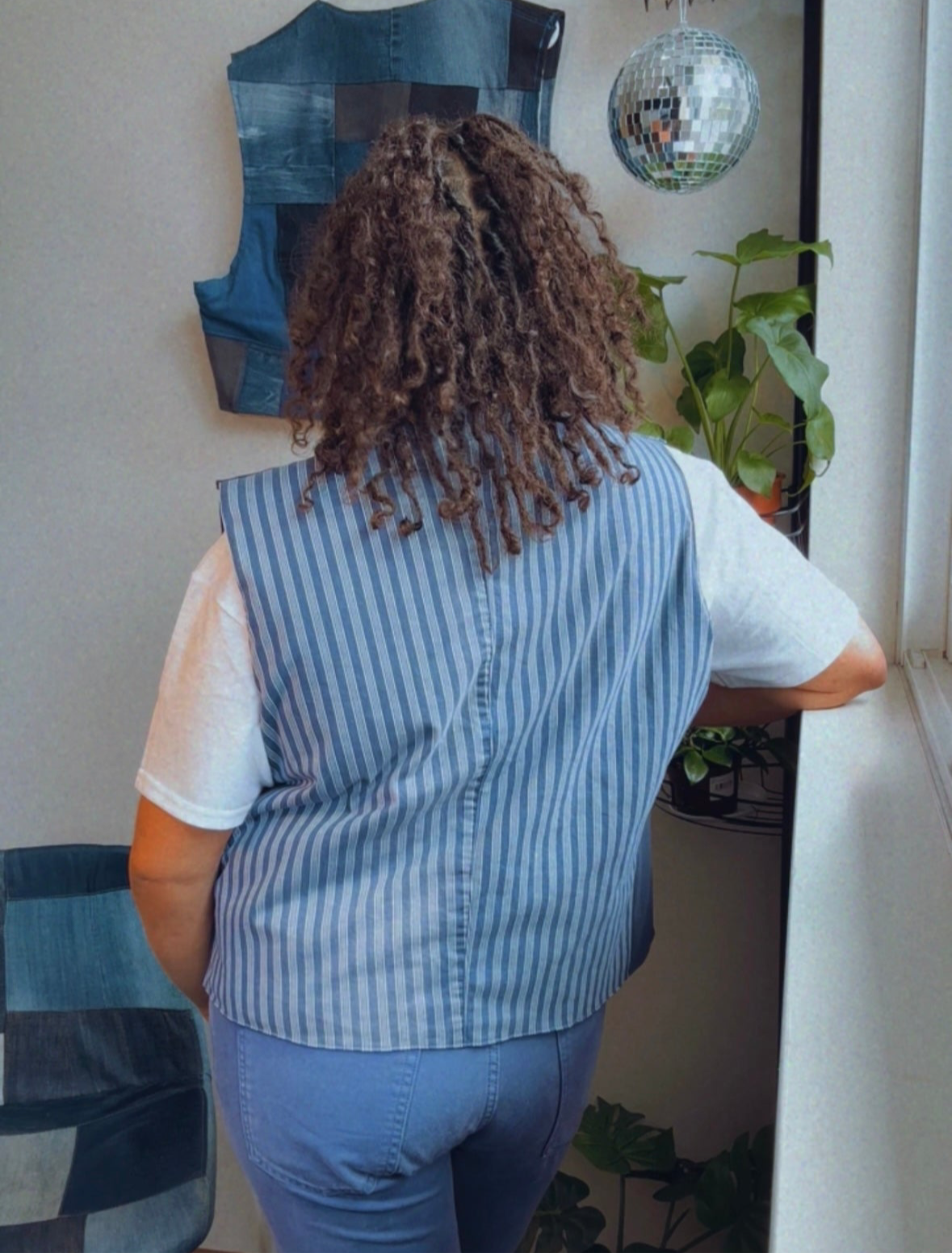 Reversible handmade vest