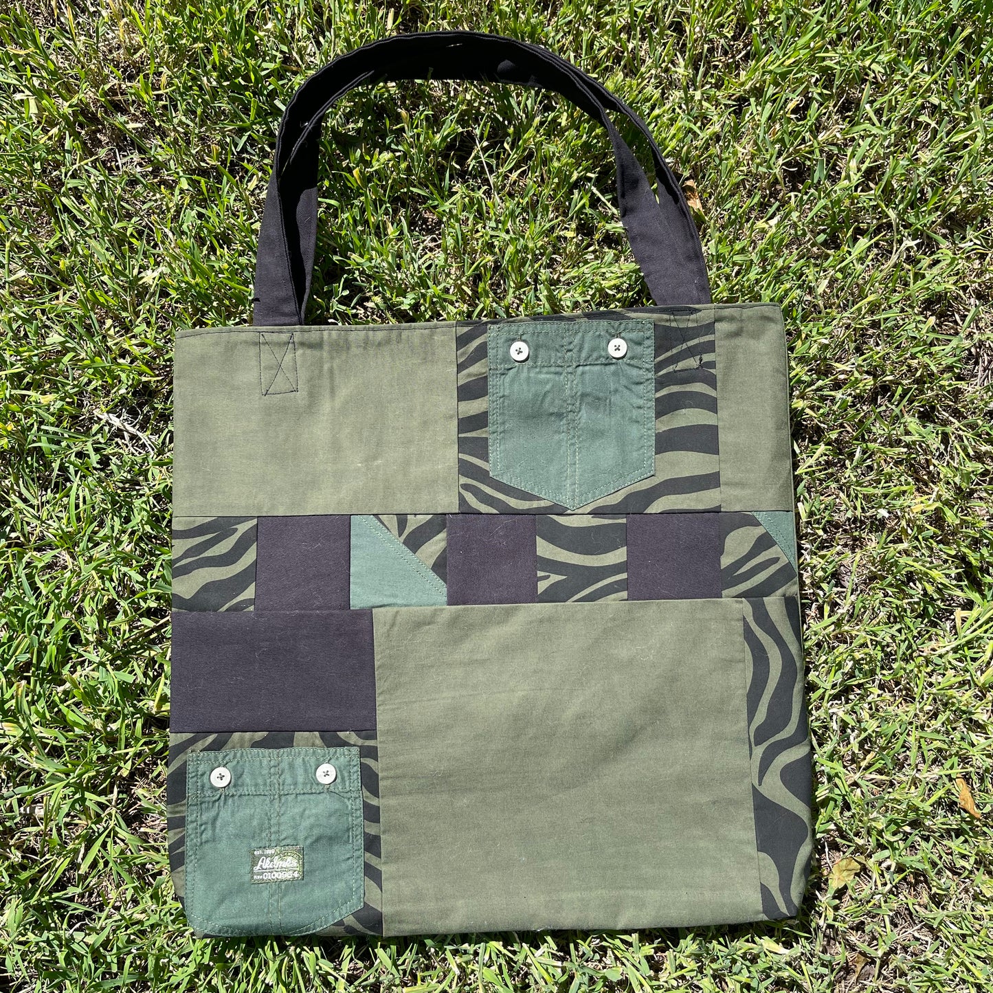XL Patchwork tote