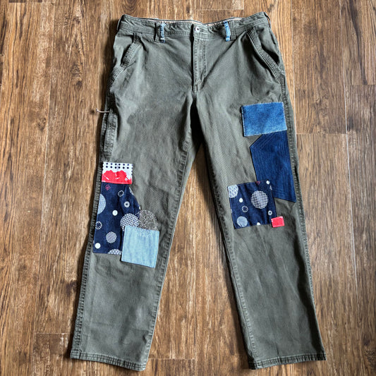 Sashiko/Patchwork Jeans