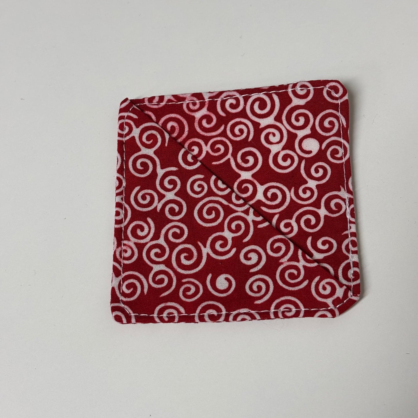 Red/White Furoshiki Bookmark
