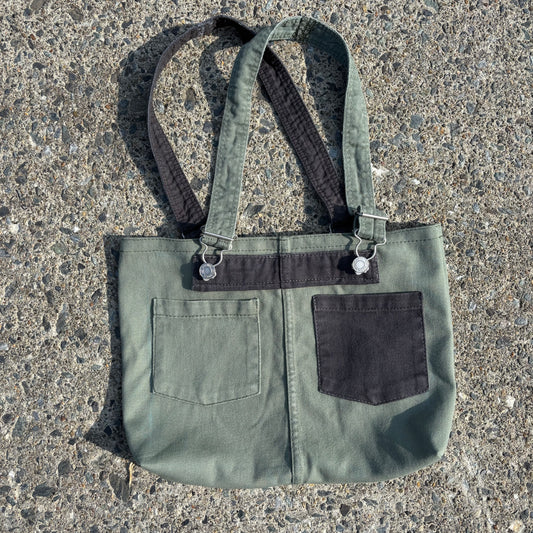 Overall tote bag