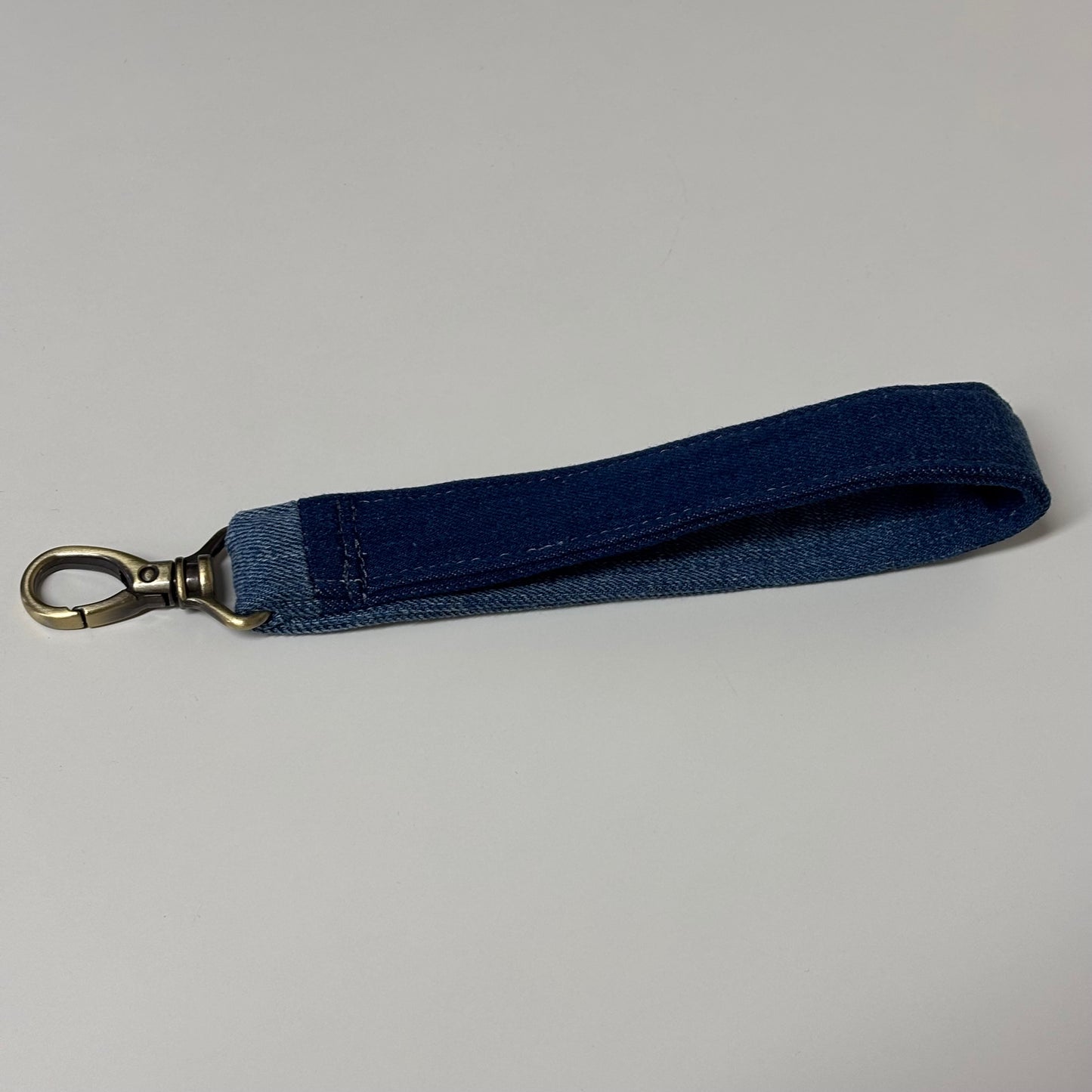 Denim Wristlet
