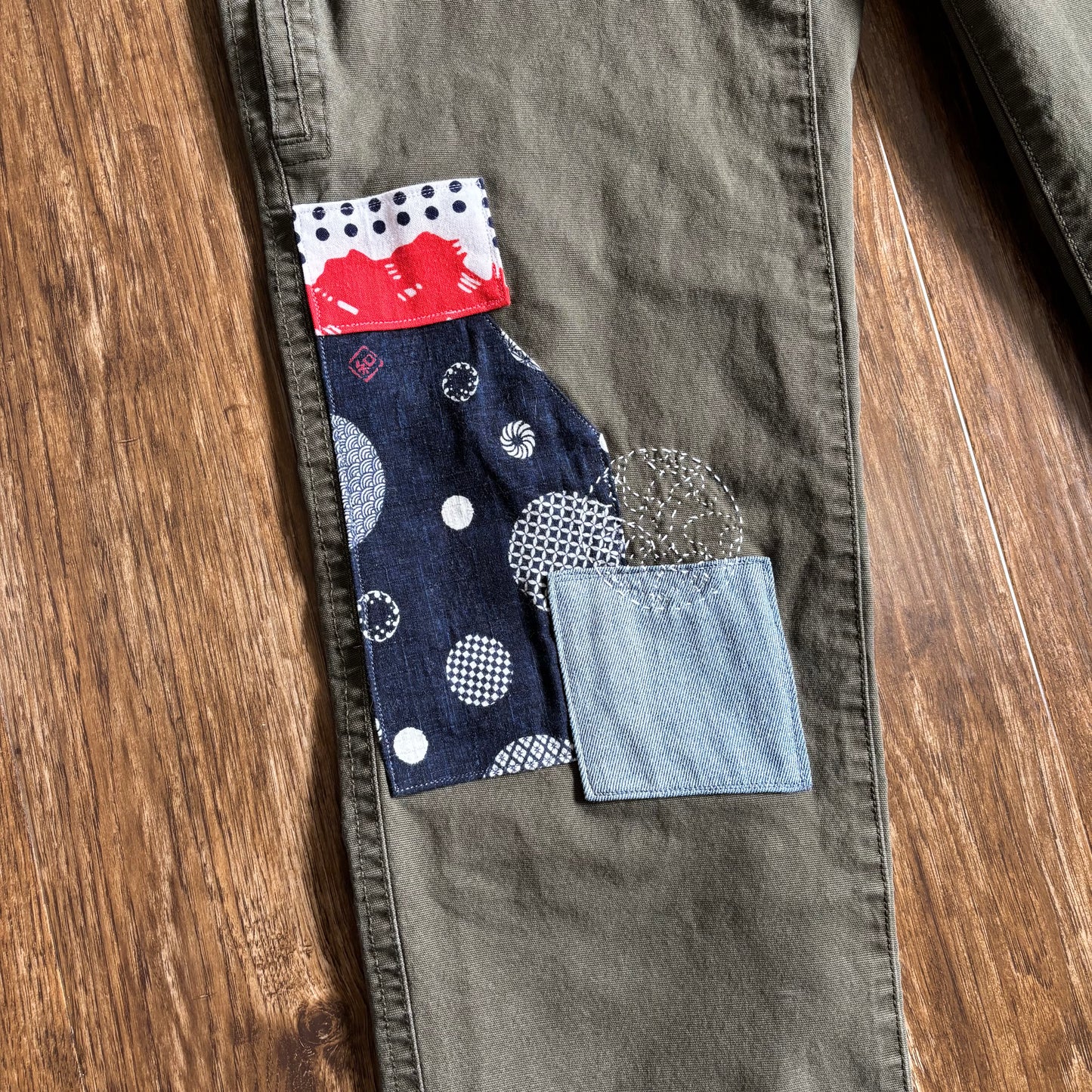 Sashiko/Patchwork Jeans