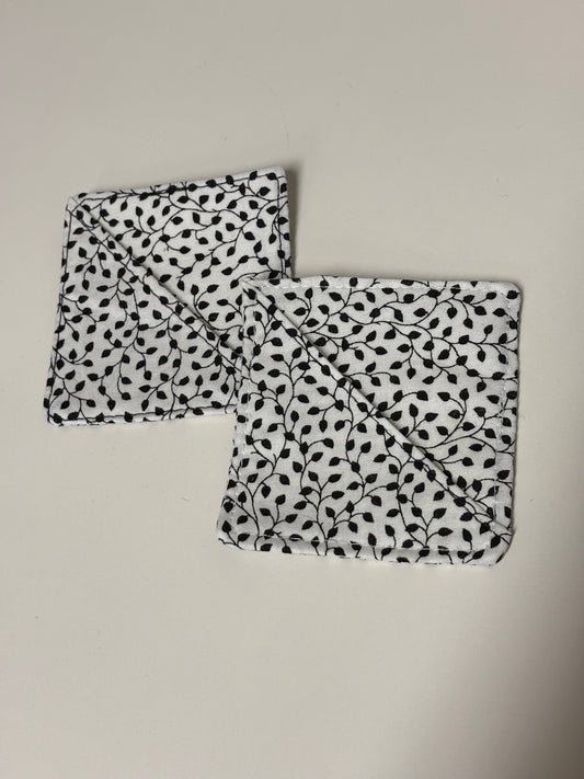 White & Black Vines Bookmark