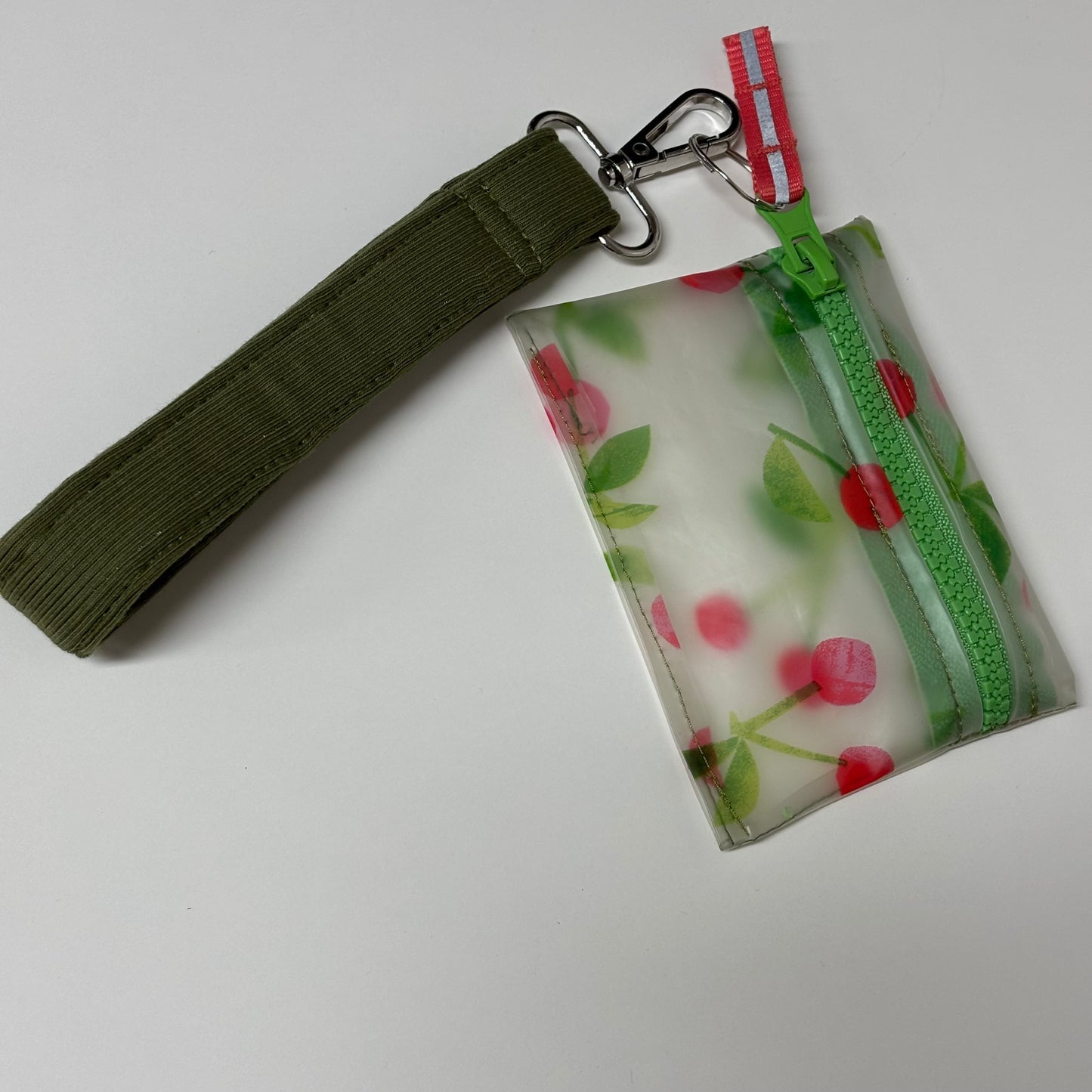 🍒 Cherry Zip Wallet & Wristlet Set 🍒