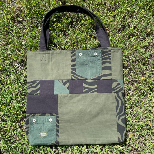 XL Patchwork tote