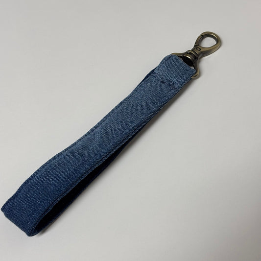 Denim Wristlet
