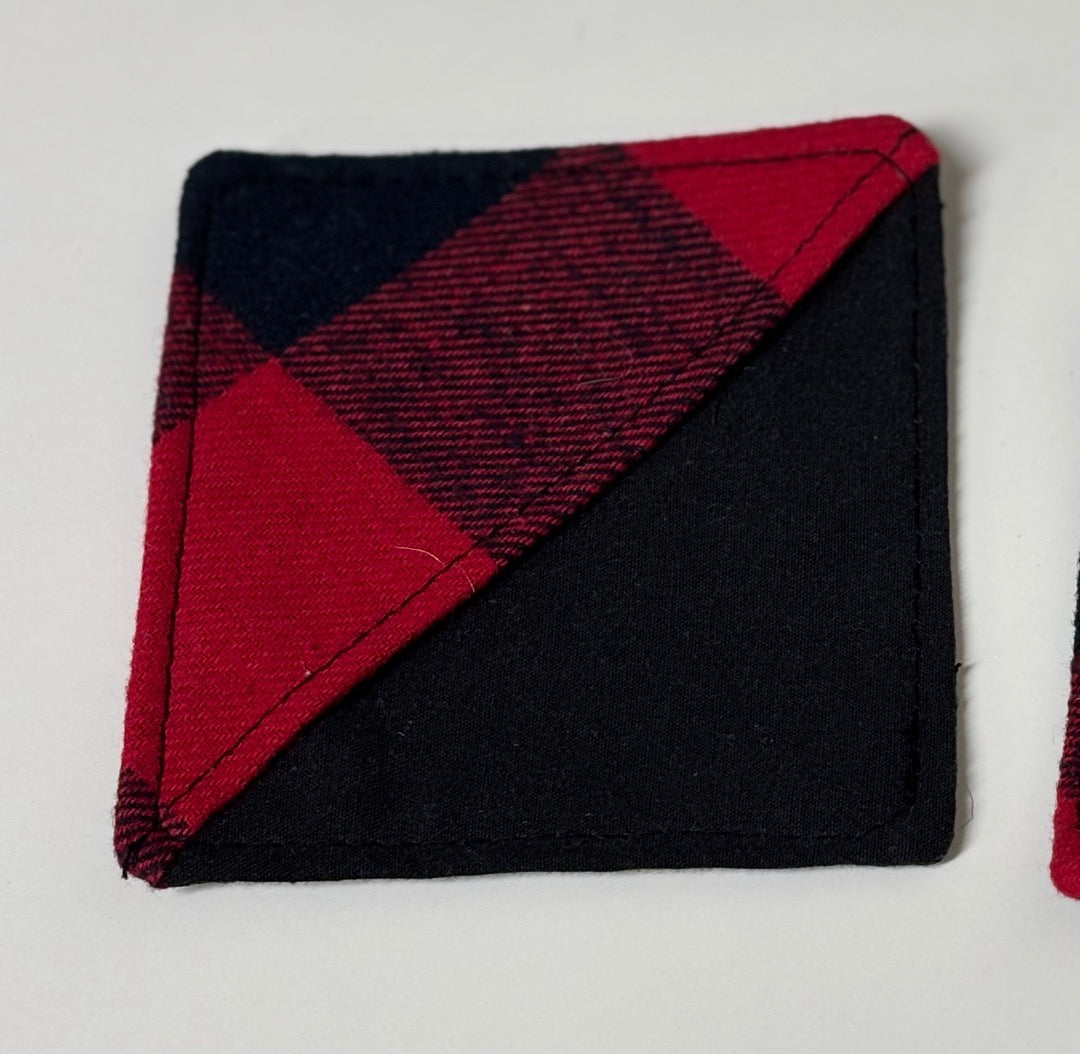 Red/Black Checkered Bookmark