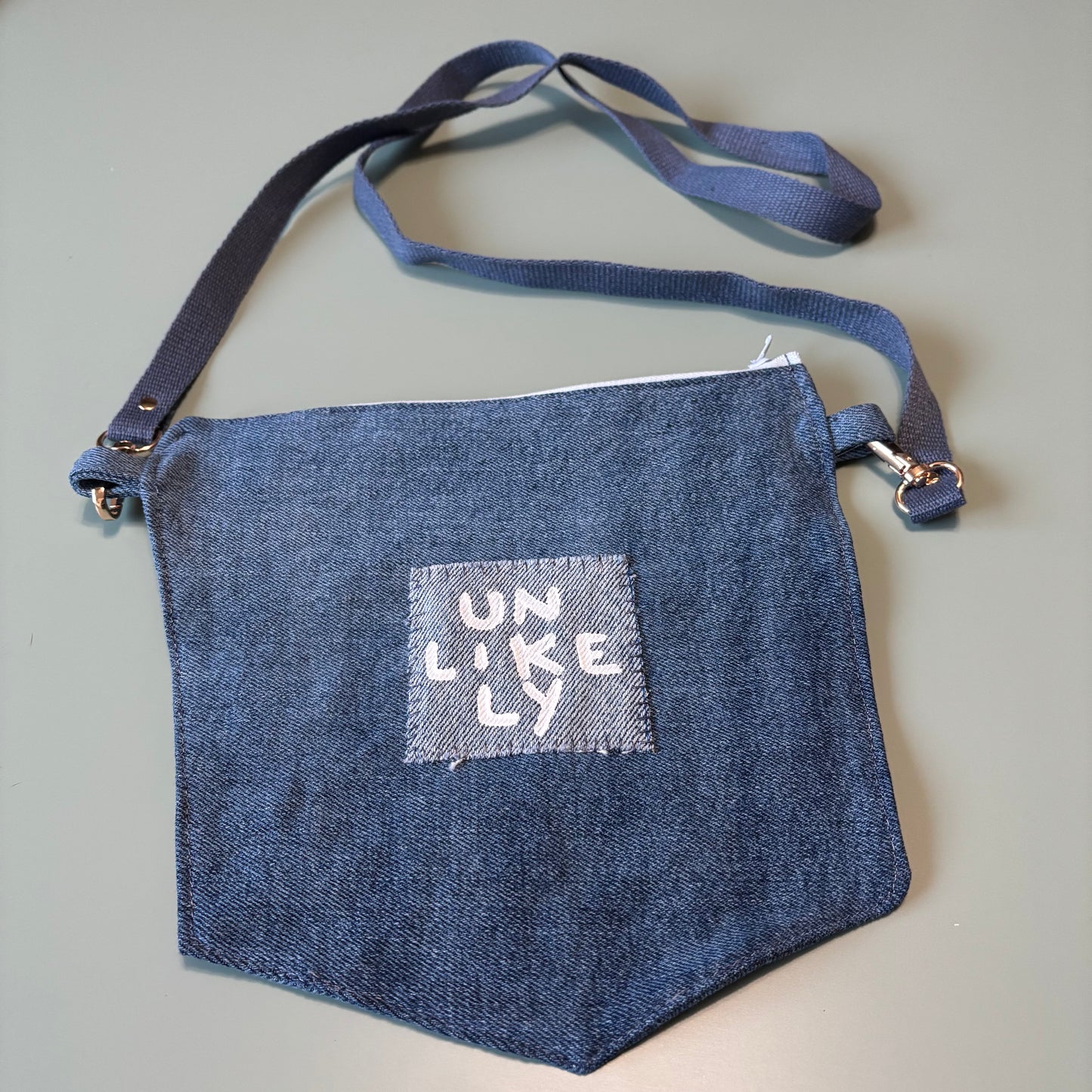 Denim Pocket Crossbody